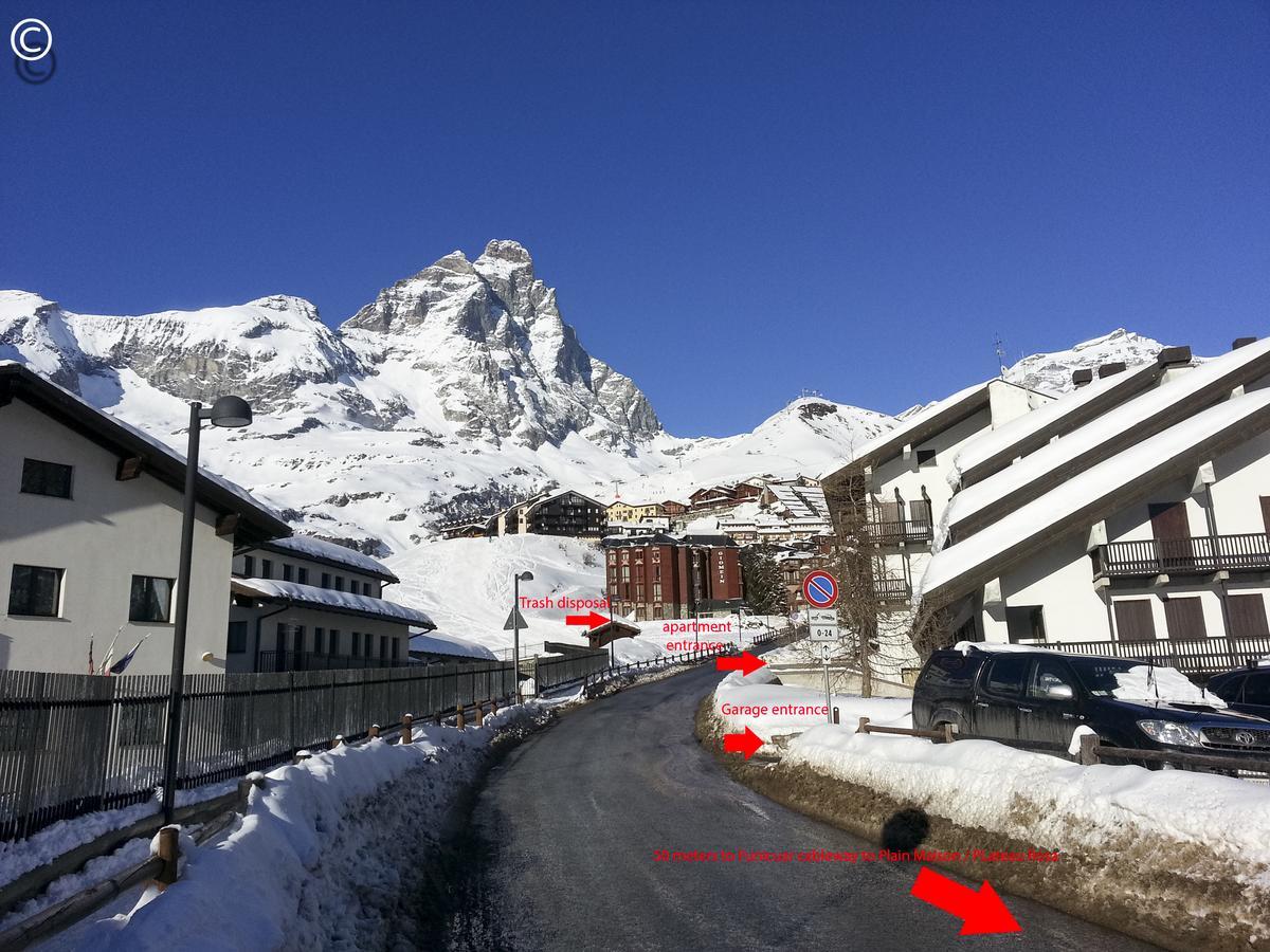 Breuil Cervinia Near Funicular Apartment With Private Garage 외부 사진